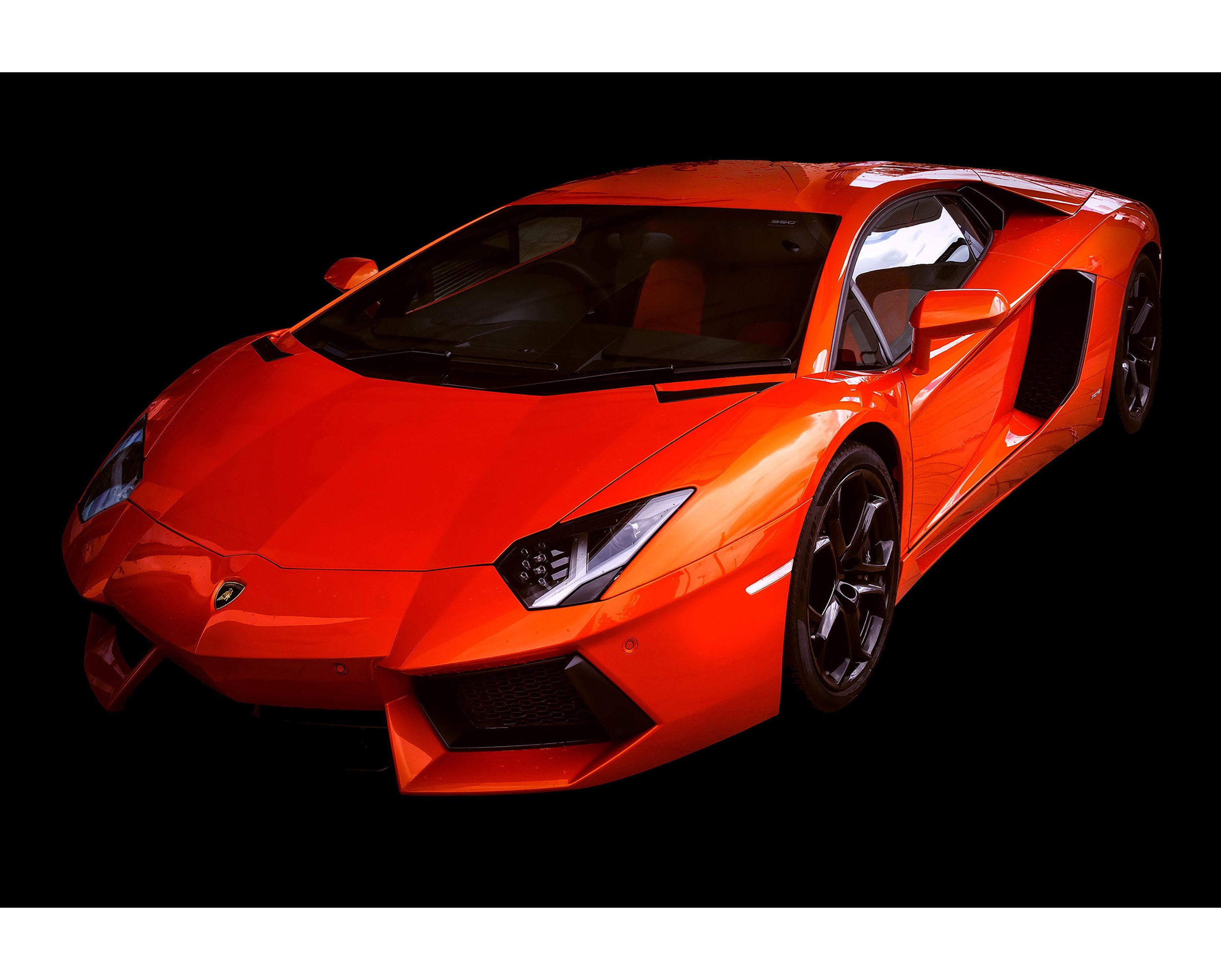 Red Lamborghini Gallardo - Exotic Sports Car Photo - Digital Download