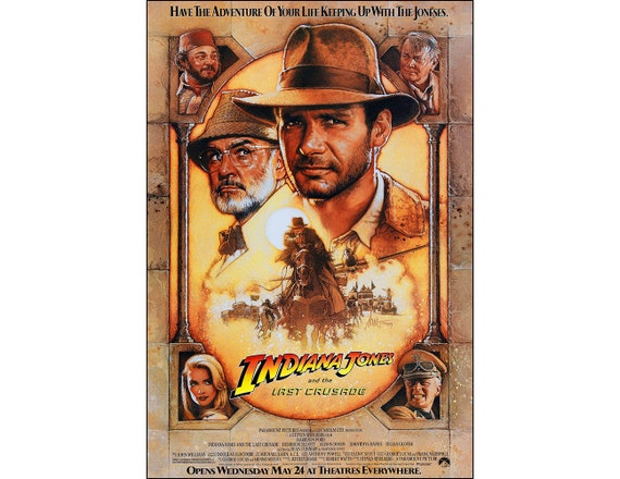 Indiana Jones and the Temple of Doom Movie Poster 1984 1 Sheet