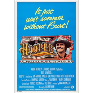 Hooper Movie Poster - 1978  - Burt Reynolds - Action - One Sheet Artwork