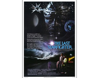 THE LAST STARFIGHTER Movie Poster – Rare Reproduction Sci-Fi Classic Wall Art