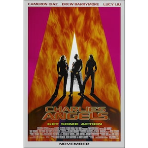Charlie&#39;s Angels Movie Poster - 2000  - Action - One Sheet Artwork