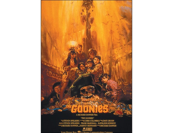 【当時物】グーニーズ 劇場版 映画 B2サイズ ポスター 当時物】グーニーズ 劇場版 映画 B2サイズ ポスター 当時物