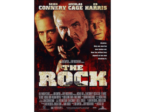 ザ・ロック 映画ポスター - 1996 - ショーン・コネリー