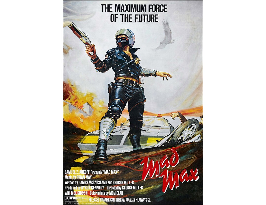 マッドマックス　ポスターセット マッドマックス 映画ポスター - 1979 - メル・ギブソン - アクション