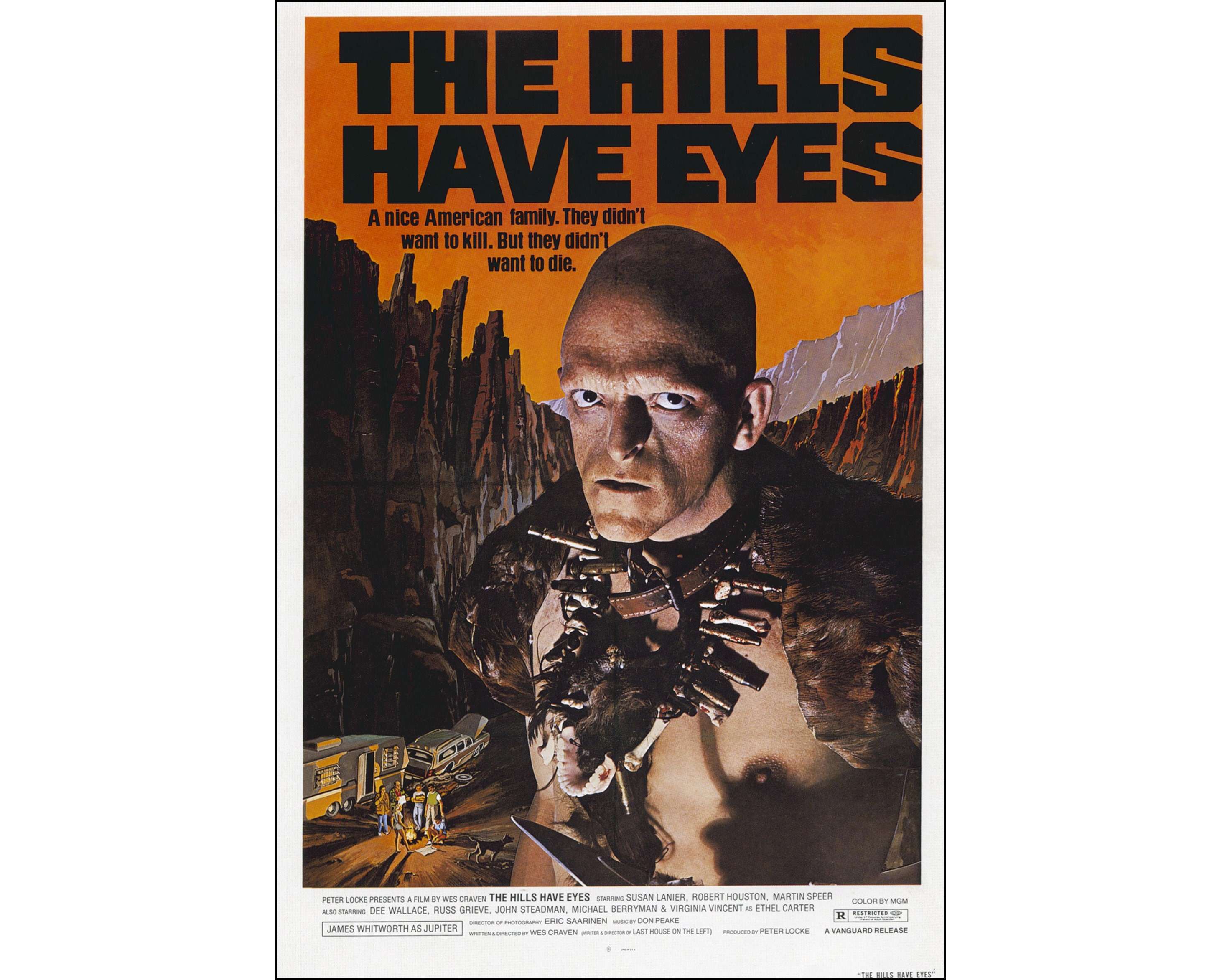 The Hills Have Eyes Movie Poster 1977 Horror One Sheet Artwork Digital - How Many Hills Have Eyes Movies Are There
