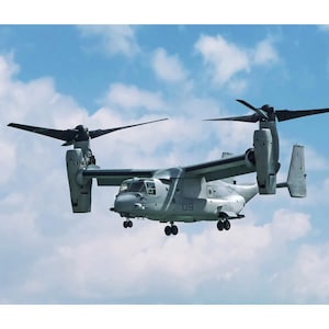 Boeing V-22 Osprey Tiltrotor - Military Aircraft Photo - Digital Download