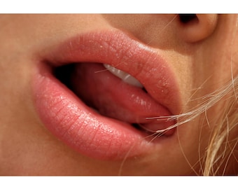 Lick My Lips! - Female Artform - Girl Photo - Digital Download