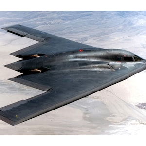 B2 Spirit Stealth Bomber - Military Jet Photo - War Plane Art - Digital Download