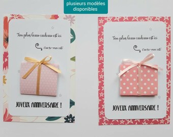 Original Pregnancy Announcement Birthday Gift Card Future Etsy