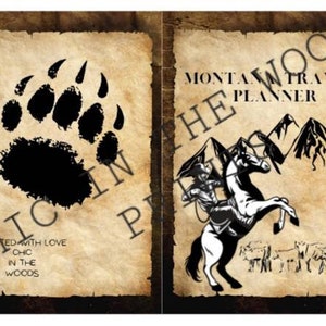 Montana Junk Journal Travel Guide Scrapbook Junk Journal