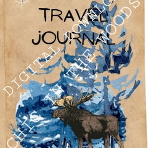Alaska Junk Journal Alaska Destinations Travel Scrapbook Digital Download Alaska Journey Journal Personal Journal Alaska Travel Trip Alaska