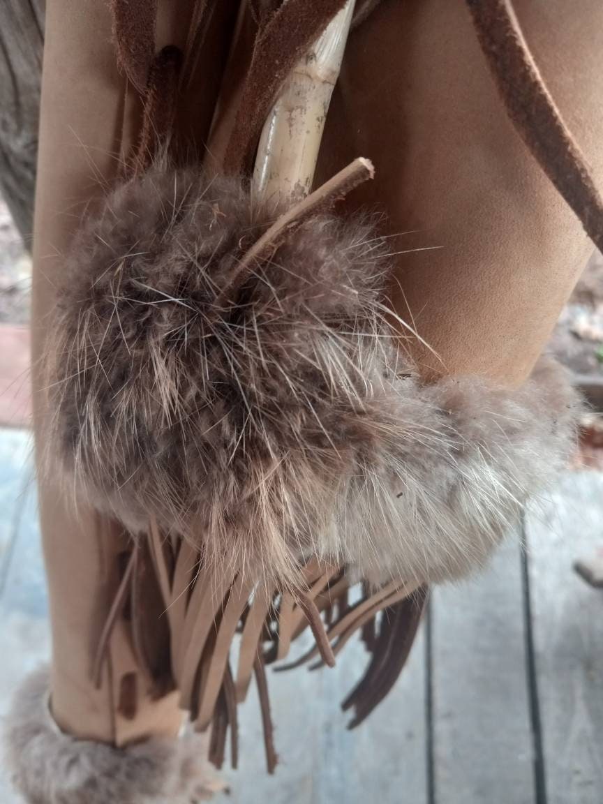 Archery Quiver and Bow Case Bison Hide Plains Indian Style Etsy