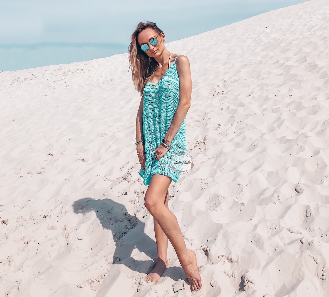 beach dress under 500 Patbo Midnight Pearl MESH CUT OUT Beach Dress