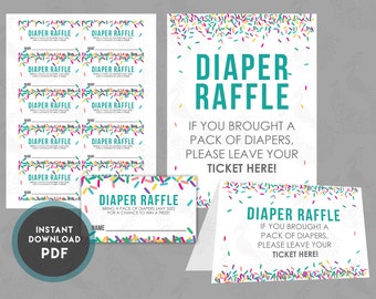sprinkle raffle etsy