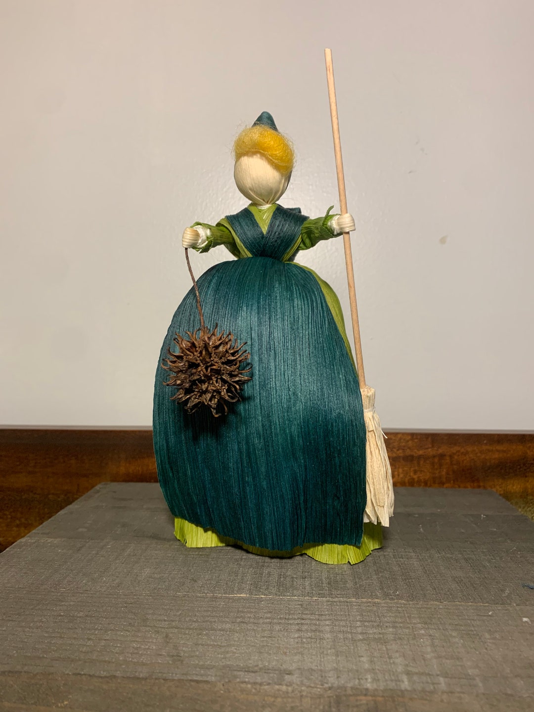 Corn Husk Doll/witch Etsy