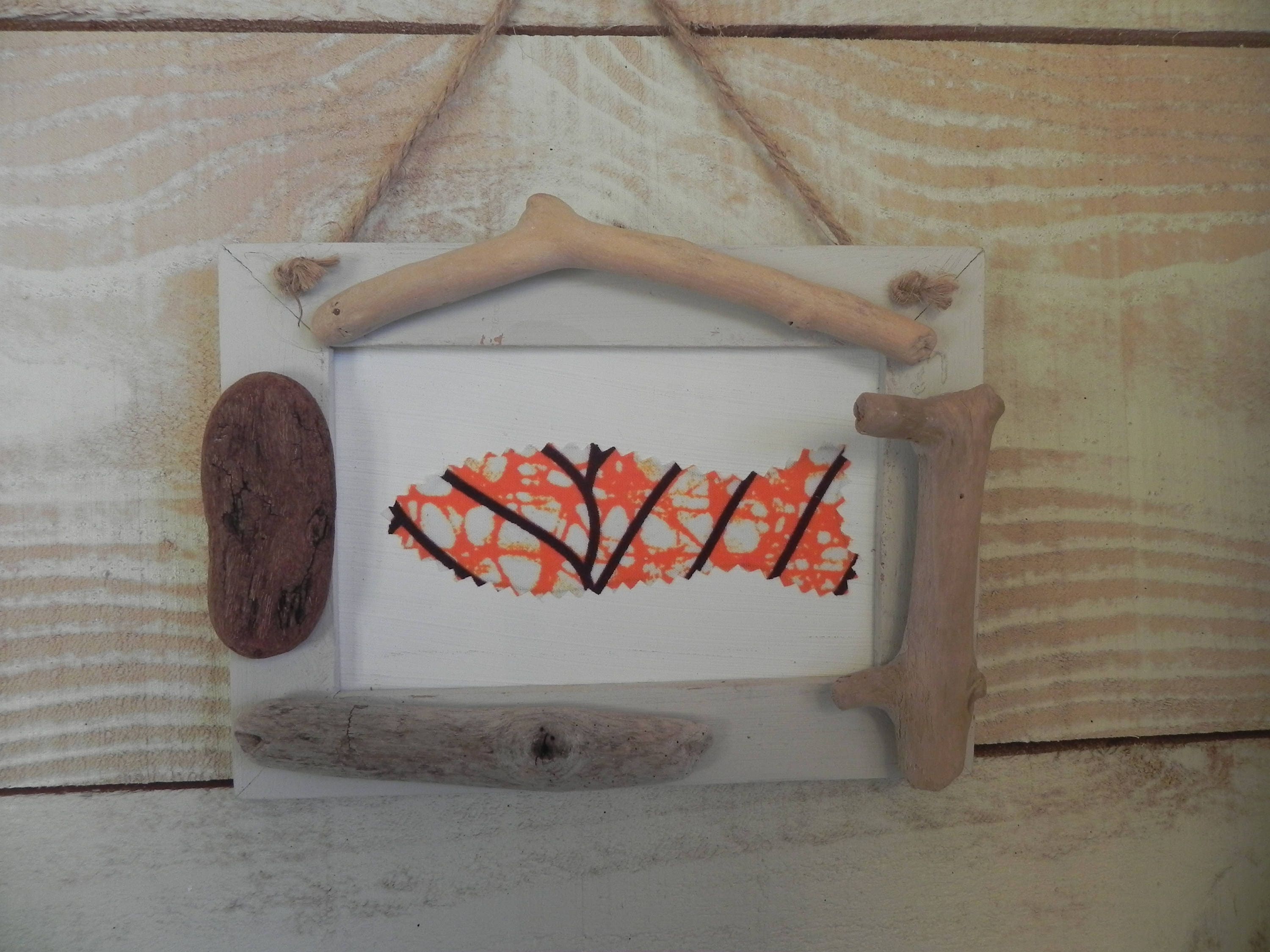 Tableau Poisson Wax et Ses Bois Fottés