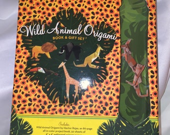 Wild Animals Origami Book and Gift Sets New by Hector Rojas - Etsy Wild Animals Origami Book and Gift Sets New by Hector Rojas - Etsy