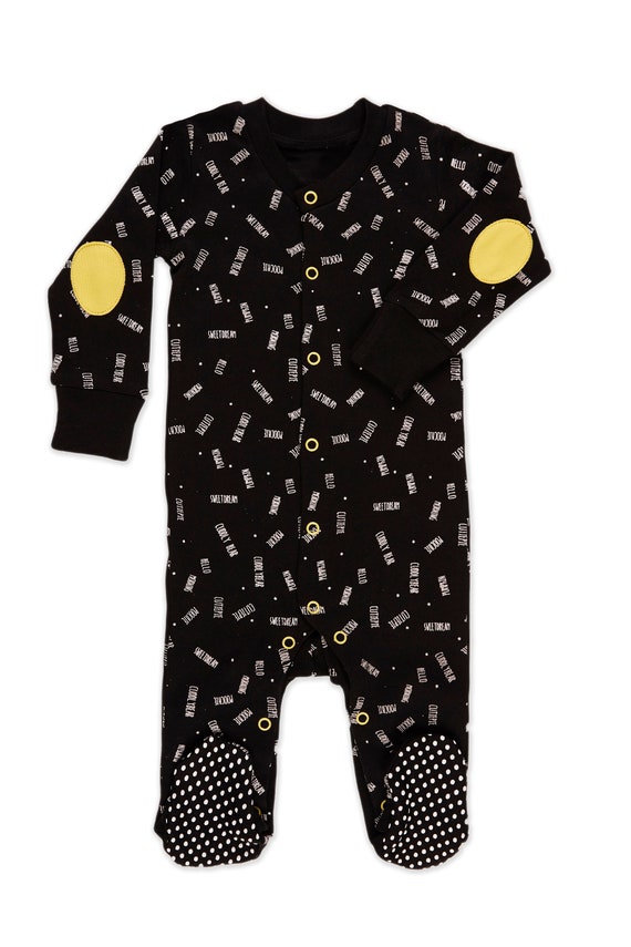 organic baby footie pajamas