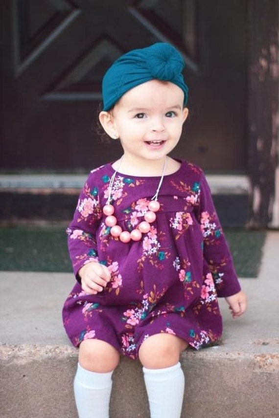 baby turban top knot