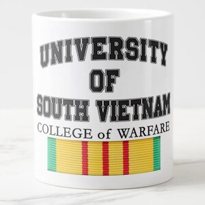 University of South Vietnam, College of Warfare, 20 OZ. Ceramic Coffee Mugs (10 Styles)