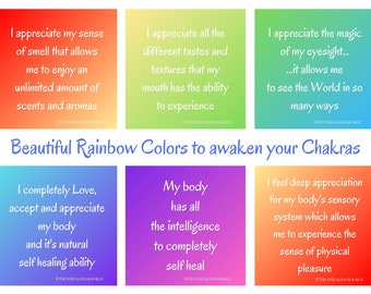 40 Printable Law of Attraction Cards, Self Love Quotes, Positive Affirmations, Gratitude Prosperity Abundance Manifesting Money Affirmations