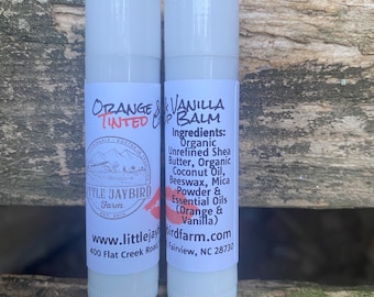 Tinted Lip Balm | Natural | Organic | Lip Color | Lip Moisturizer | Chapped Lips