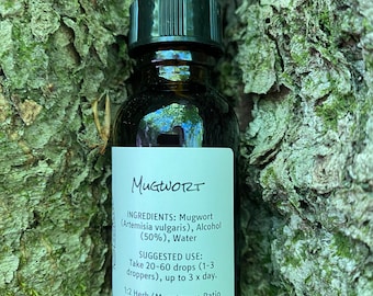 Mugwort Tincture | Tincture | Herbal Infusion | Wellness | Herbal Extract | St. John's  Plant | Wild Wormwood