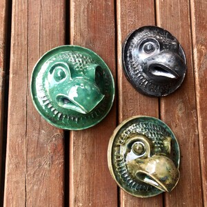 Sculpture Art, Ceramic Art, 3 Ceramic Mask, 3 Bird Mask, Home ...