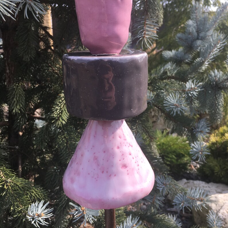 Garden Sculpture Garden Totem Garden Art Garden Decor Etsy