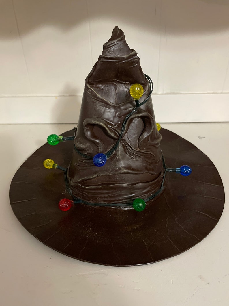Sorting Hat Tree Topper Wizard Hat Tree Topper Update Etsy