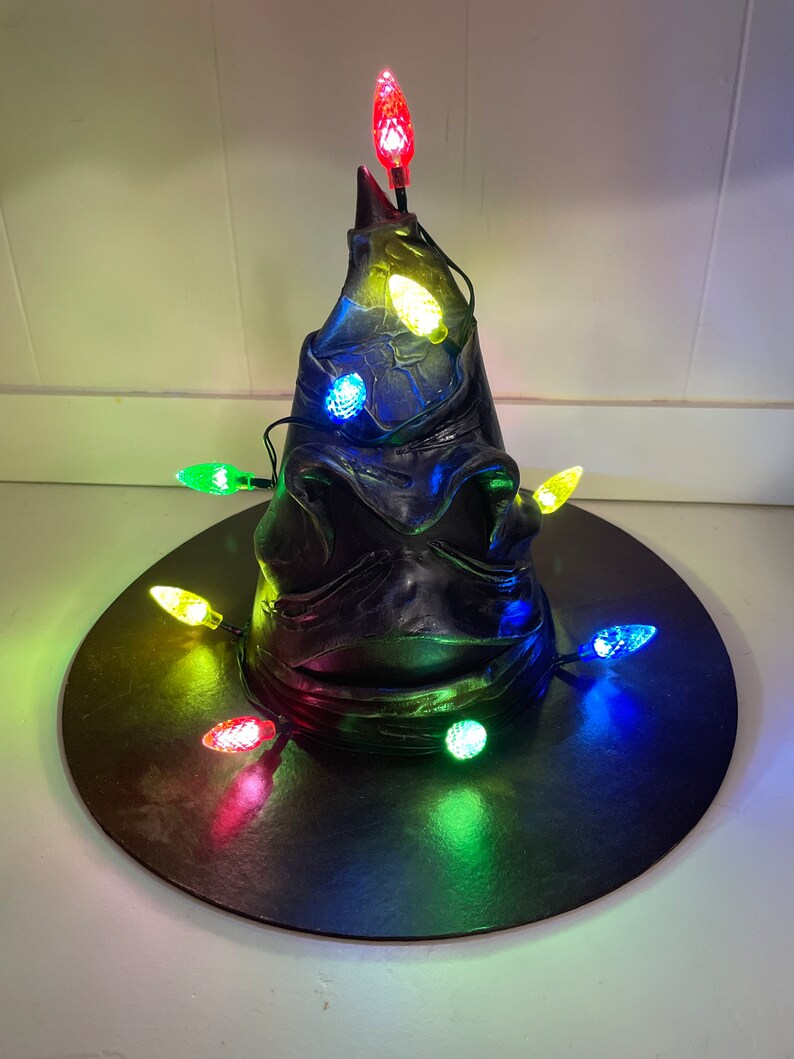 Sorting Hat Tree Topper Wizard Hat Tree Topper Update Etsy
