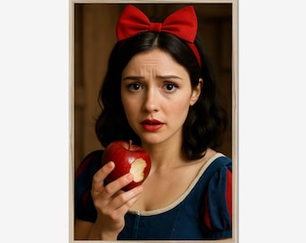 Snow White Bitting Poisoned Apple