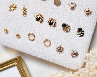 Stud earrings
