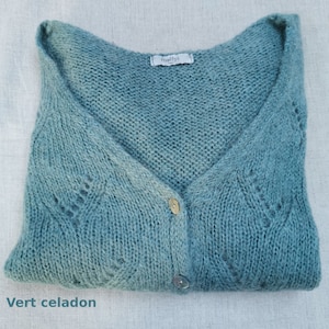 Gilet ajouré en maille image 6