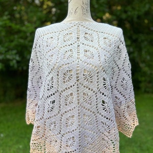 Shawl, scarf, shoulder wrap, ombre yarn, glitter yarn, handmade, crochet, knit, gradient yarn