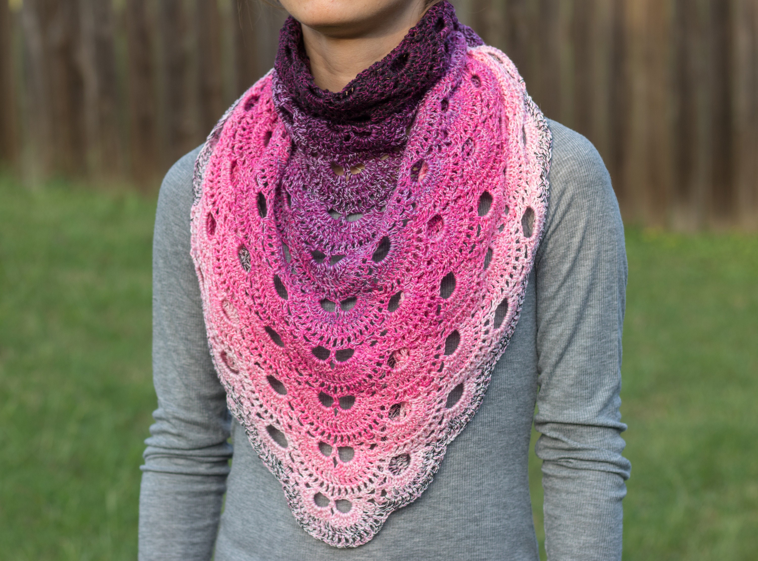 Scarf Shoulder Wrap Shawl Triangular 