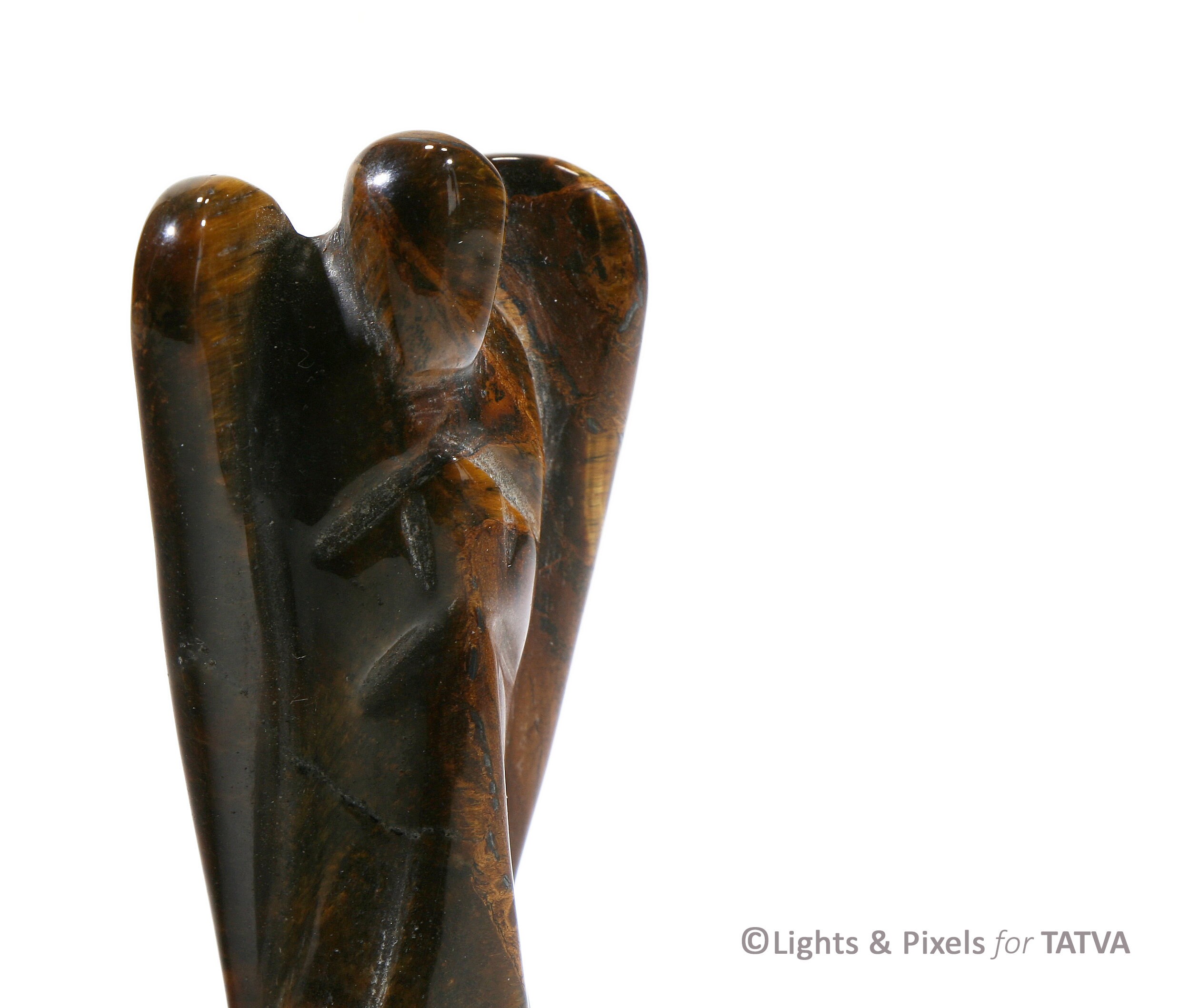 Guardian Angel Figurine - Tigers Eye - 3 Inch - Natural Stone - Etsy