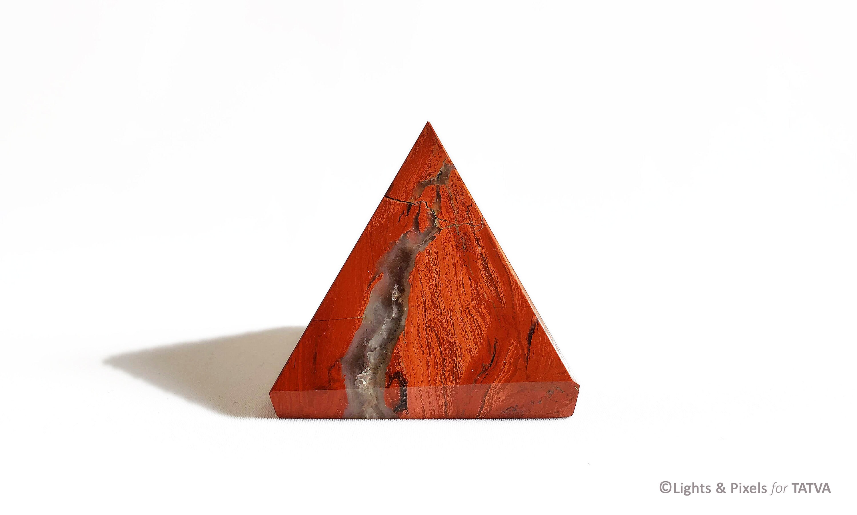 Red Jasper Pyramid - Brick Red -increases Stamina - Etsy