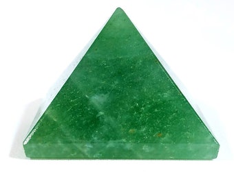 Green Aventurine Pyramid - multiple sizes - green - stone of growth and stability