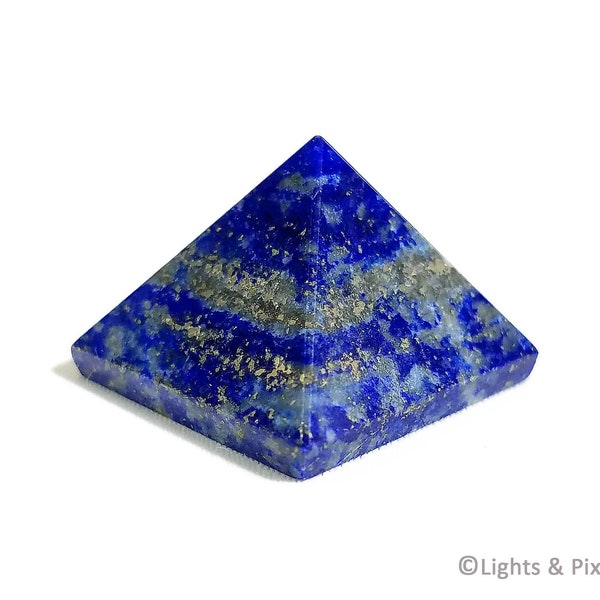 Lapis Lazuli Pyramid - Blue