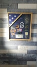 Shadow Box, Military, Retirement, Memento display case - 18' x 22' display area 