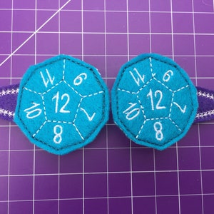 D12 Felt Hair Clip