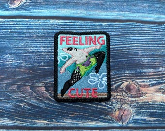Feeling Cute Sew On Patch