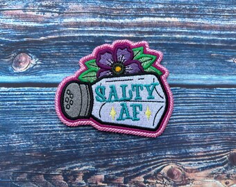 Salty AF Sew On Patch
