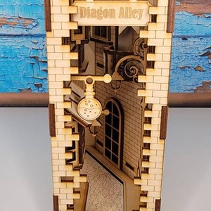 Book Nook Shelf Insert- DIY Book Nook Kit - Home Décor - Book Lover Gift