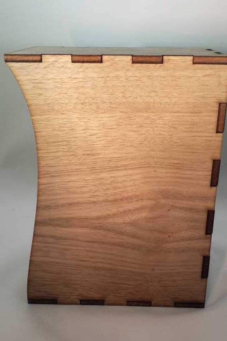 Curved Book Nook Shelf Insert DIY Kit 8 x 6 x Etsy