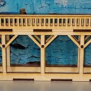 Castle Bridge Miniature Castle Bridge RPG Game Table Accessories Terrain and Diorama RPG Scene image 1