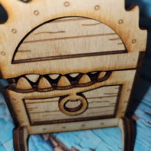 Monster Treasure Chest Jewelry Box with Teeth image 6