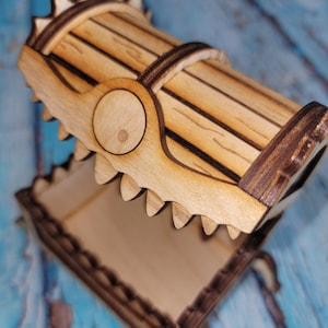 Monster Treasure Chest Jewelry Box with Teeth image 1