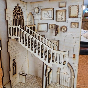 Castle Book Nook - DIY Craft - Diorama Bookend - Booknook